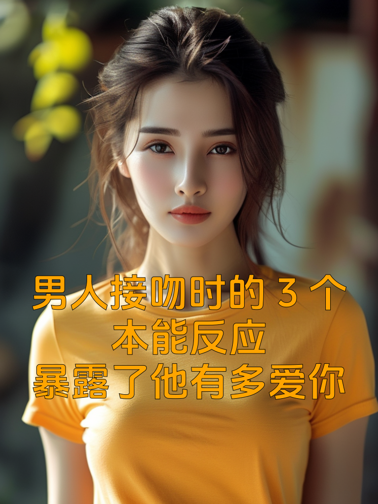 男人接吻时的3个‘本能反应’，暴露了他有多爱你