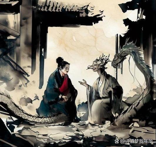古时，有个寡妇赶集回家，路上下起了瓢泼大雨，便在一个破庙躲雨，但雨一直下不停，寡