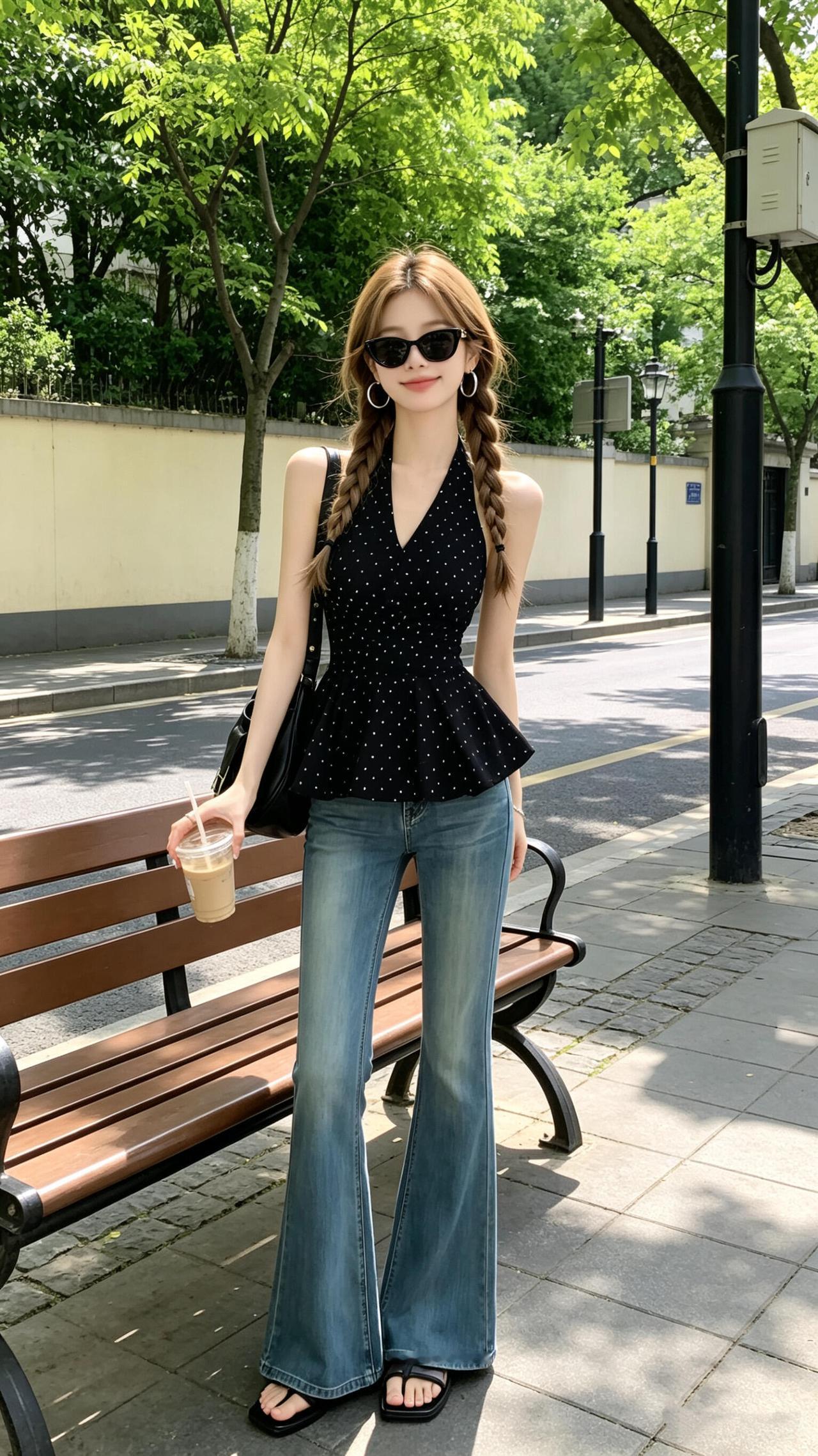 夏日街拍穿搭指南洋气街拍穿搭元气少女穿搭