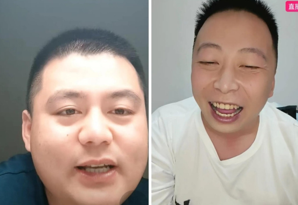 左边的是郑好清门的徒弟，瞧着就一脸正气，直播时也是有理有据。右边的是被郑好宠爱