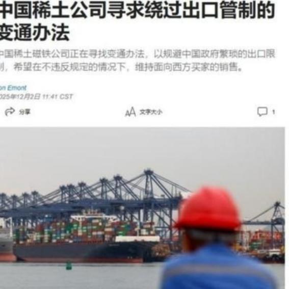 中国稀土磁铁企业若绕过国内管制措施，继续向西方出口产品，其行为本质是以国家战略安