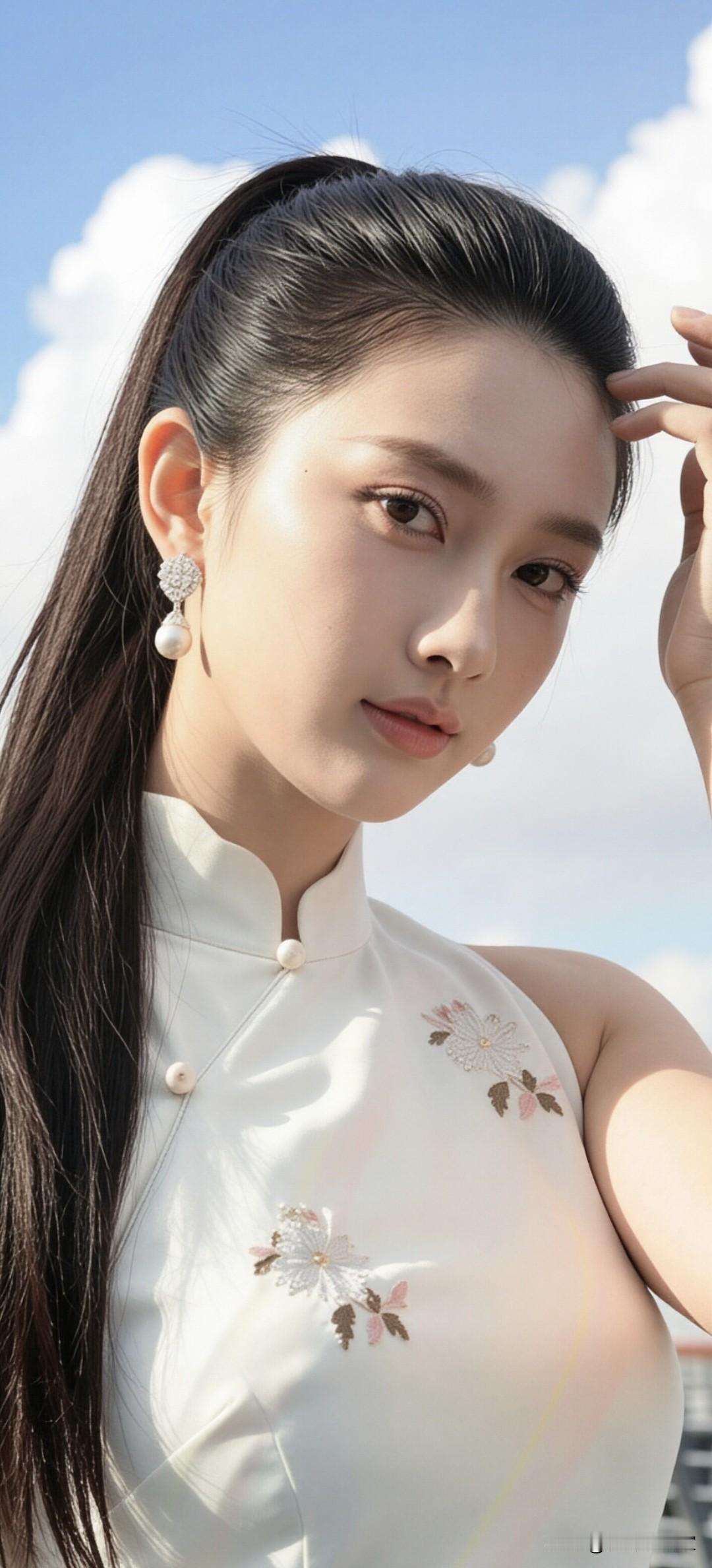 马尾辫美女（69）
