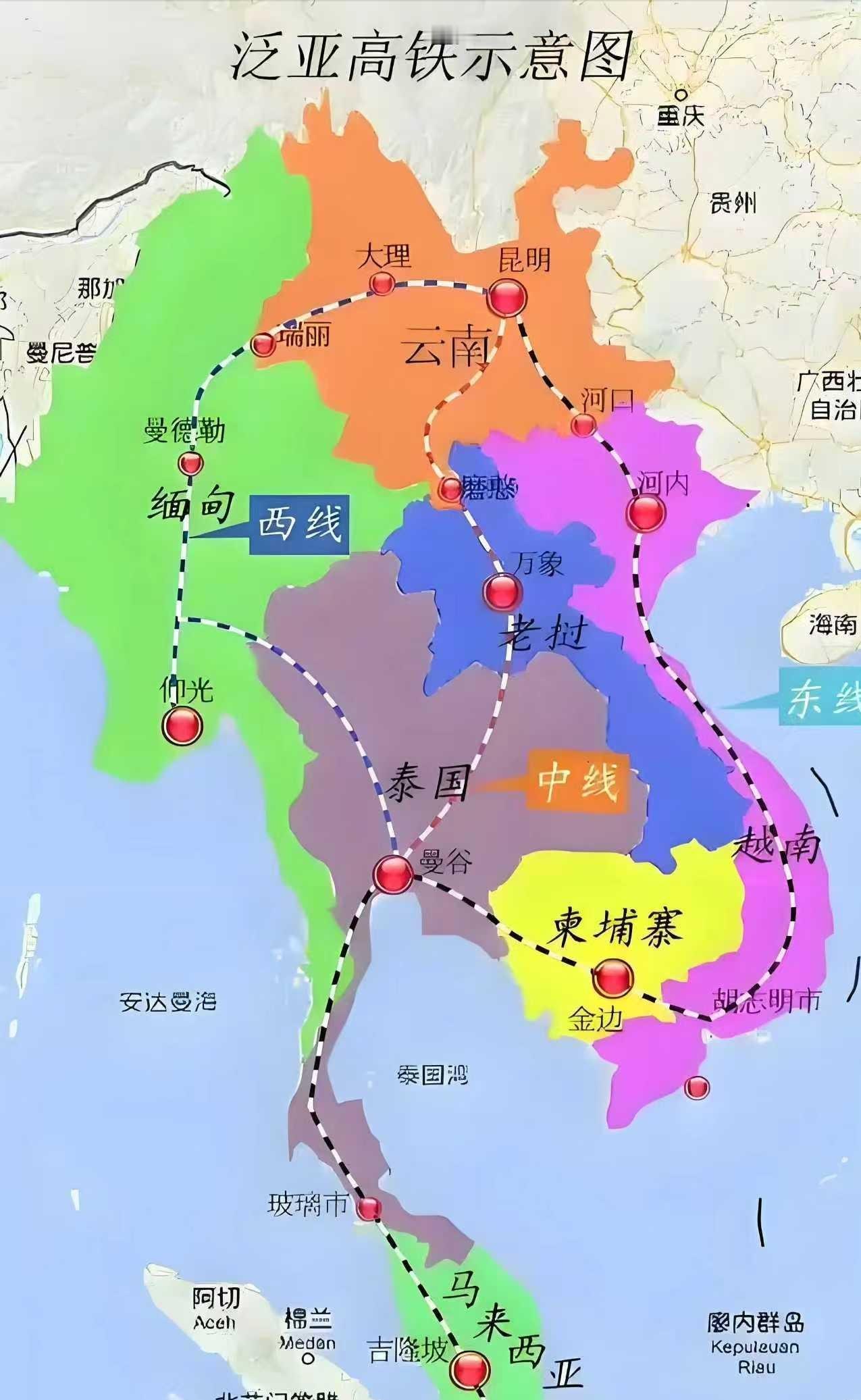 老挝真的是拼了，为了修建中老铁路几乎把国库都掏空了。中国看他们这么积极，自然不能