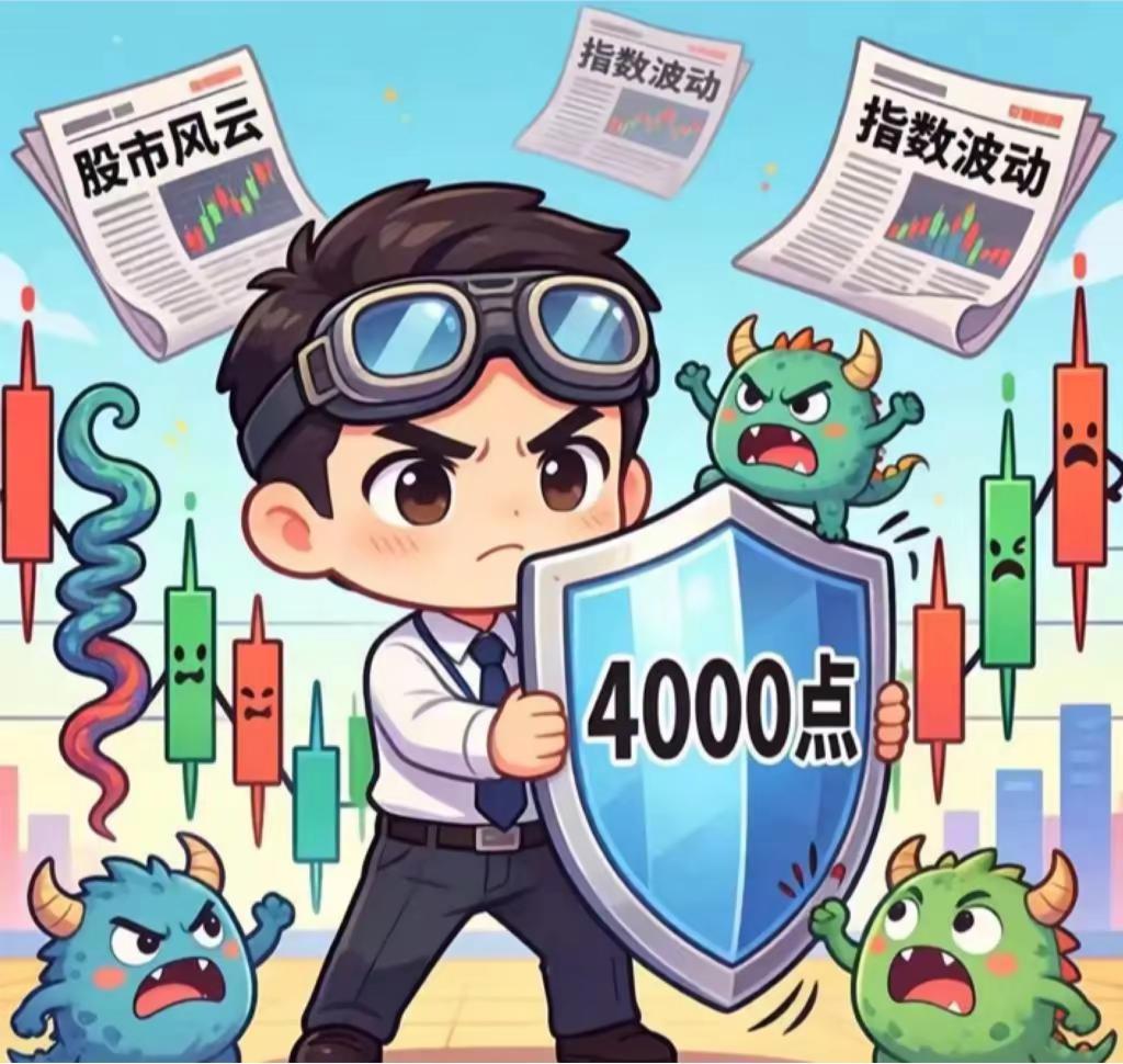 暂时放量滞涨，4000点依然有望！ 【暂时放量滞涨，4000点依然有望！】上午按