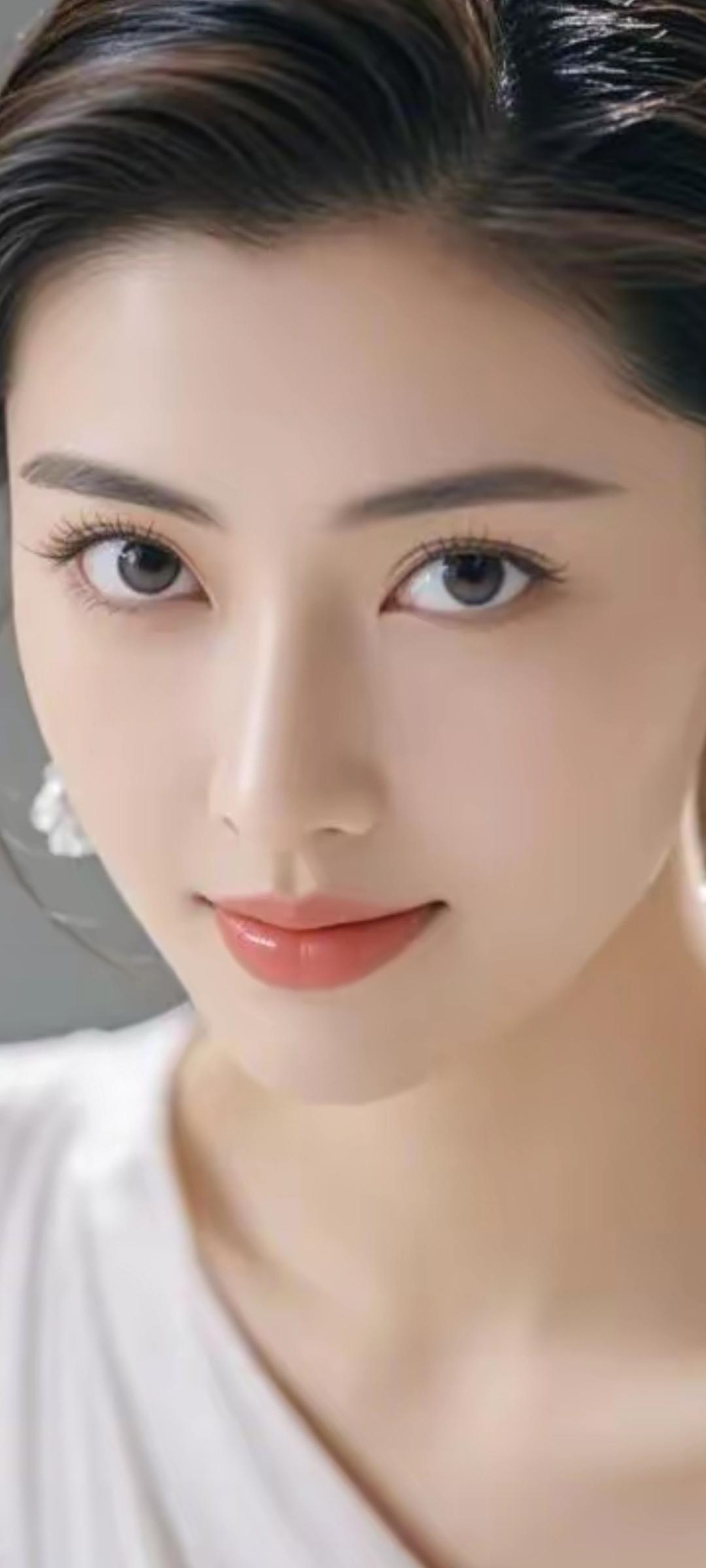 温柔甜美的少女，笑靥如花，让人心动不已！🌸💖