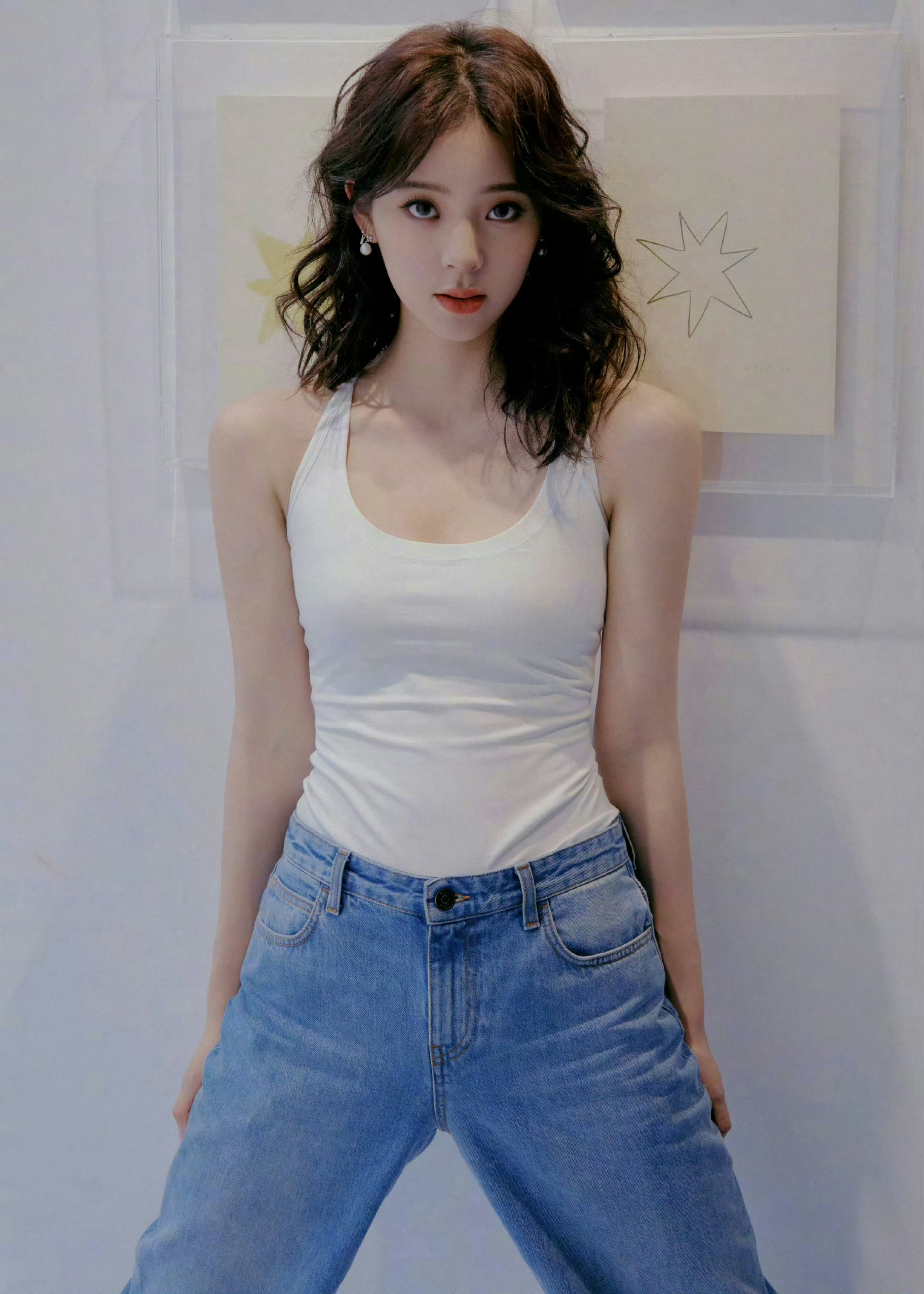 欧阳娜娜纯欲风天花板了吧​​​