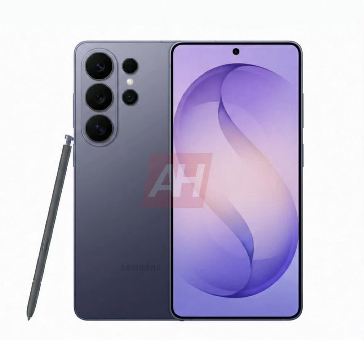 GalaxyS26Ultra官方渲染图还是那个样，加个底座报刊有一说一，三