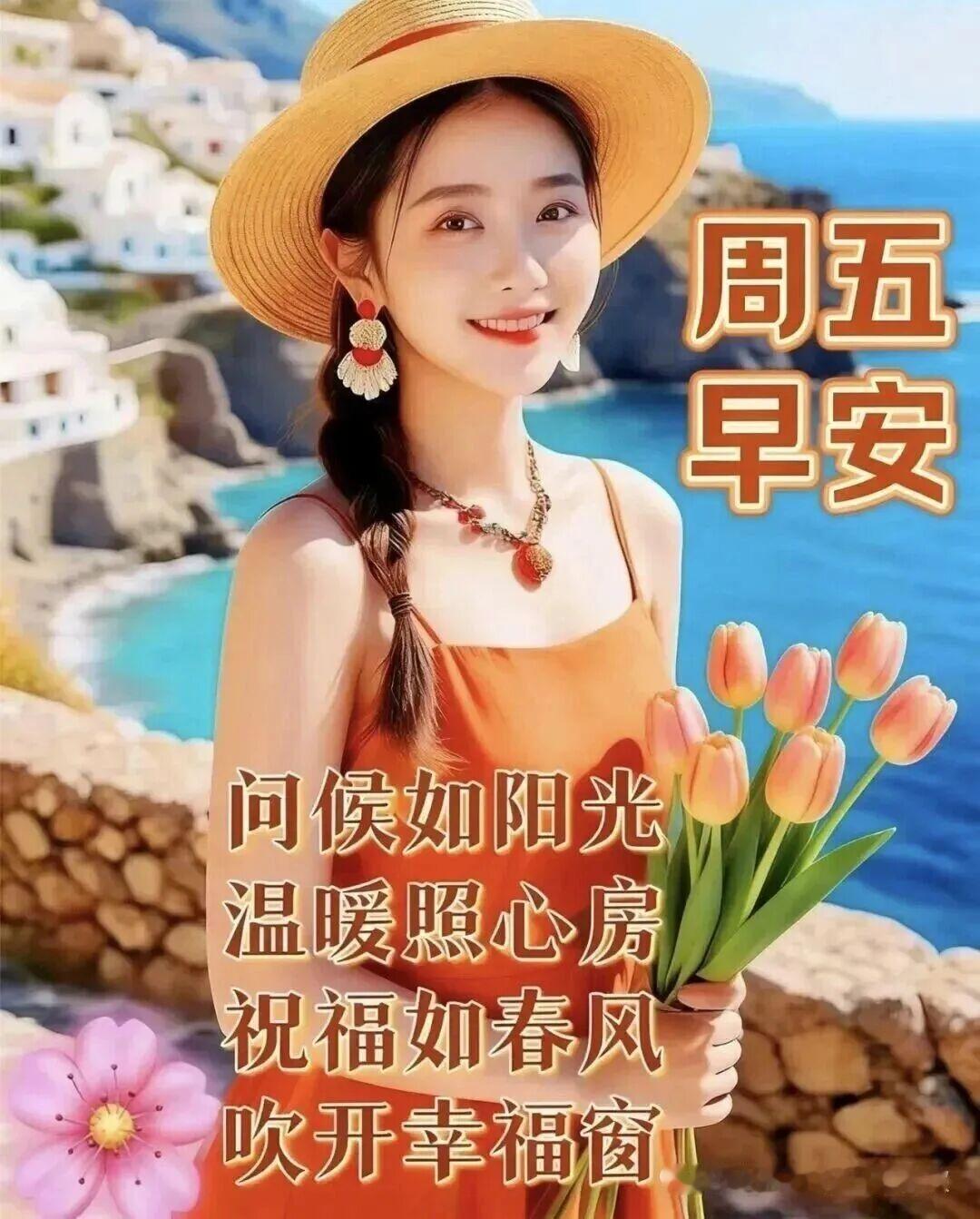 清晨的风，驱逐烦躁的心情；清晨的雾，阻挡忧伤的脚步；清晨的露，谱写快乐的音符；清