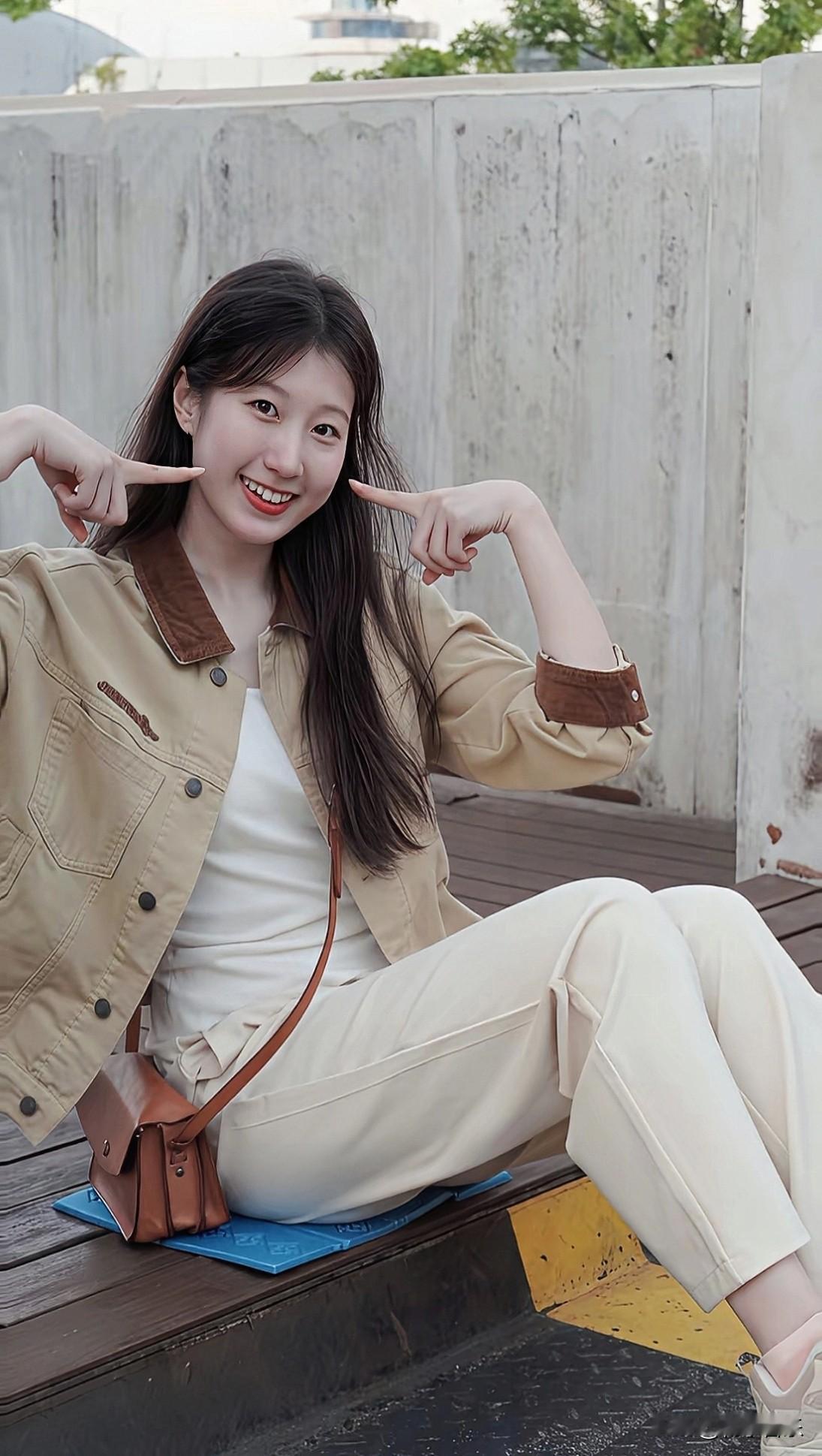 元气满格的一天，从嘴角上扬15°的致命自信开始，每天一个好心情！😊💕分享你的