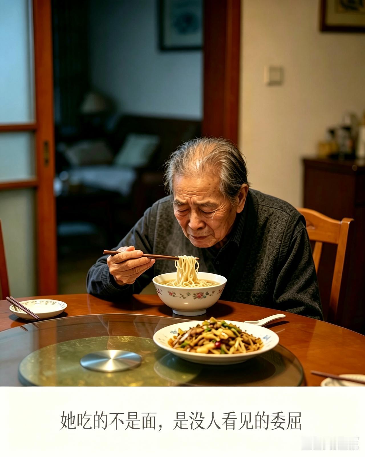 常常在想，孝顺到底是什么。今天听闻一件事，心里久久不能平静。饭桌上，老人