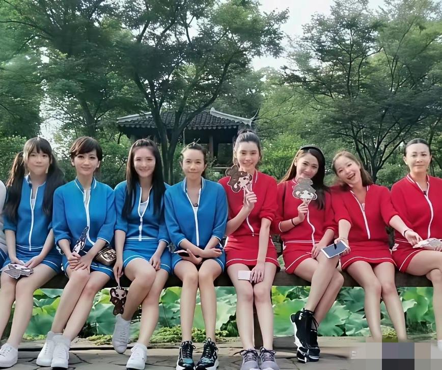 清一色美女，肤白貌美大长腿，你认出了几位？