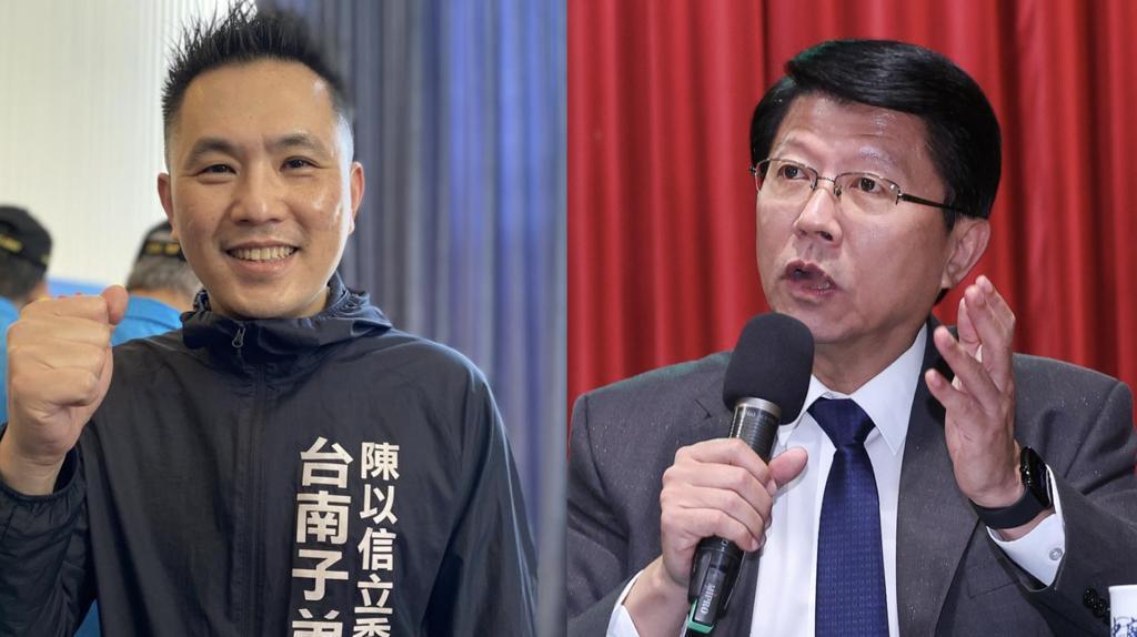 2026台南市长初选，民进党由绿委林俊宪对决陈亭妃，国民党蓝委谢龙介有意角逐，前