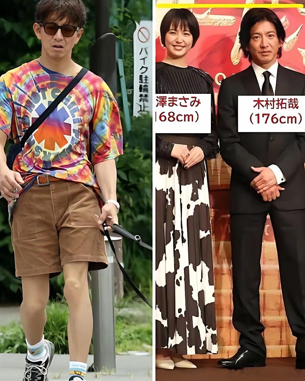 木村拓哉最近因为身高真相惹争议！​​​