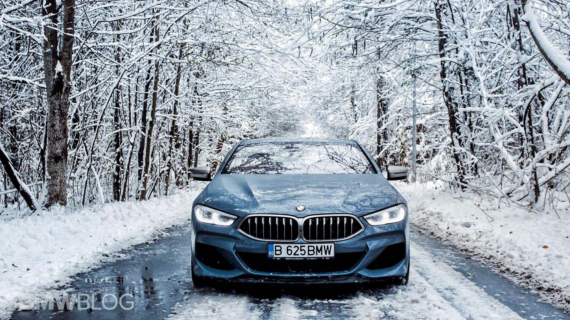 贼鸡儿帅的宝马8系雪地大片儿一套[爱心]​​​