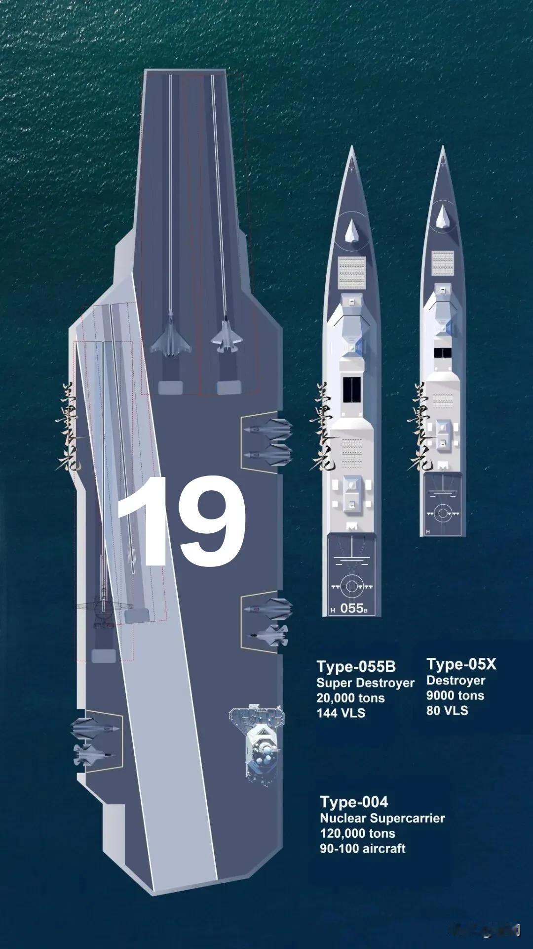 央视透露下一艘航母004部分信息，表示目前还没有确认正式舷号和命名。但是按照以往