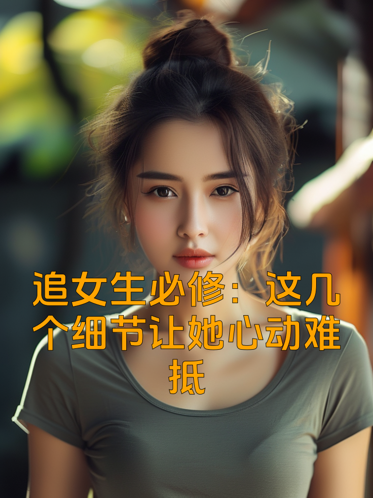 追女生必修：这几个细节让她心动难抵