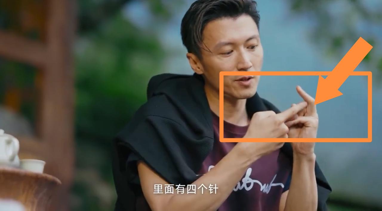 谢霆锋，丁真在甘孜露天那茶室聊天，谈及多年前拍戏受伤经历，丁真满脸问号。