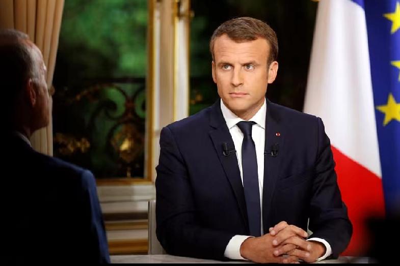 昨天，马克龙对媒体说:“美国过去不断向中国退让，现在是向印度让步，除了特朗普之外