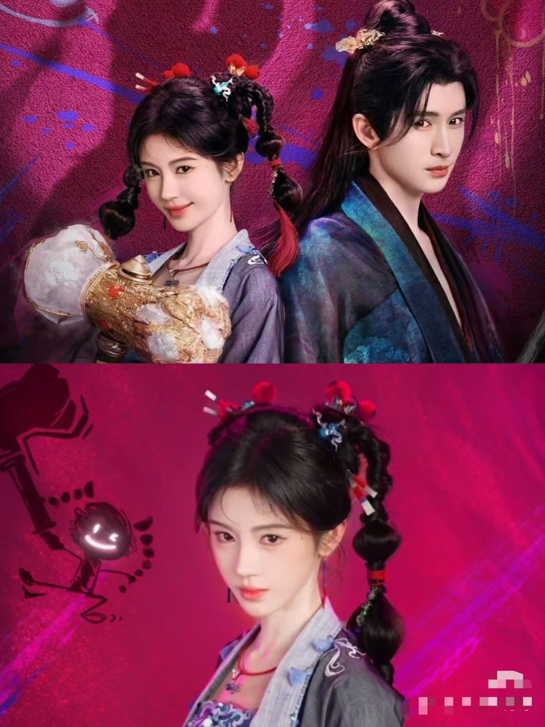 原来她的可塑性这么强！难怪制片人那么满意​​​