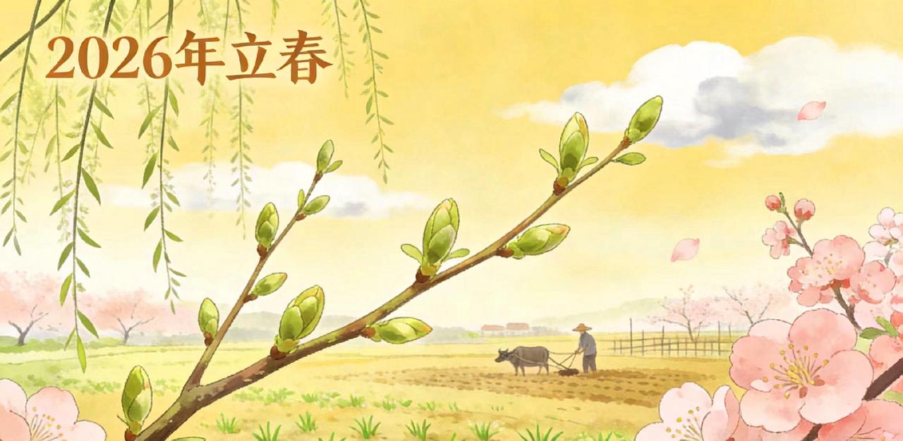 2月4日凌晨4:02立春今年很特别，春天比春节先一步到来，腊月里就迎来了这个重