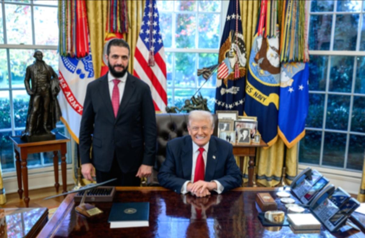 最新消息！美国政府公开宣布了当地时间11月10号，美国总统特朗普与到访的叙