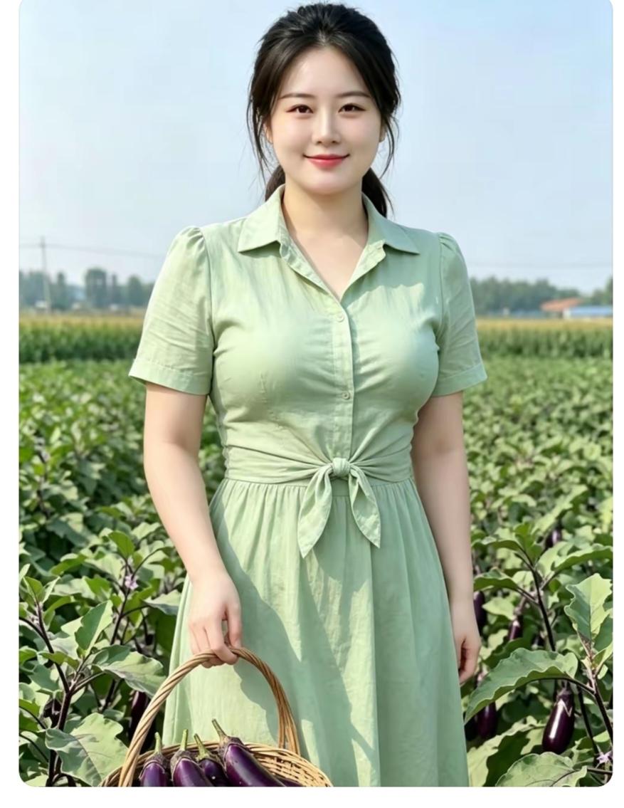 菜园一角小小菜园啥都有；黄瓜辣椒和茄子；芸豆爬满架枝头；今天周末去菜园；