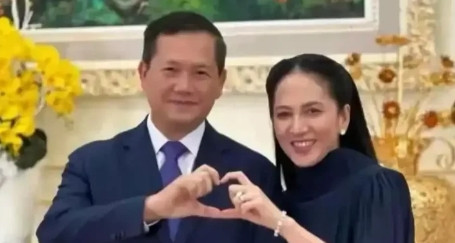 洪森的儿媳妇碧占莫妮真的很美丽，单从外表来看，比佩通坦要漂亮一些的。不过佩通坦跟