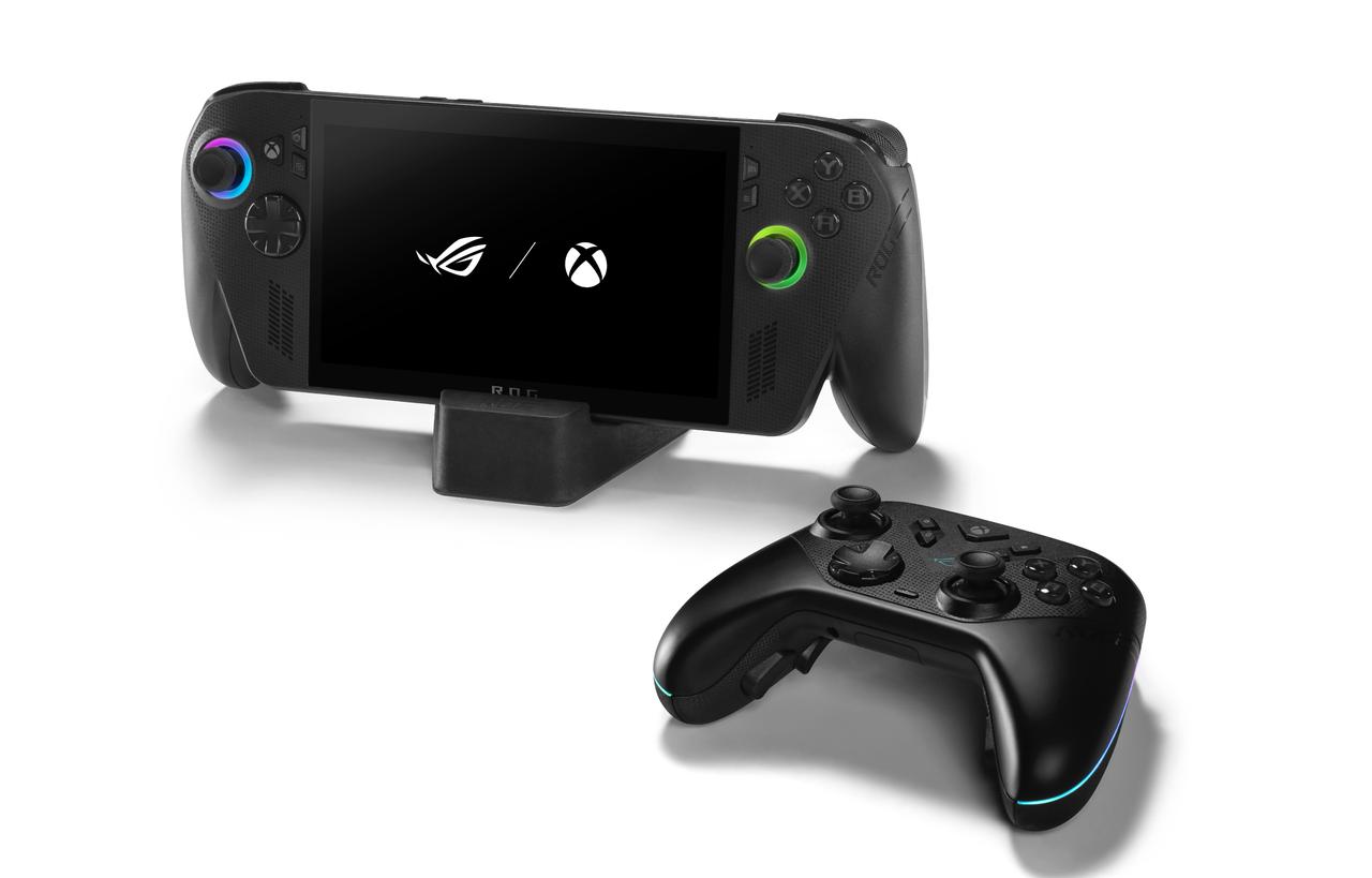 XBOX不会做掌机，ROG来帮他做！！！ROG还是听劝的[滑稽笑]ROG