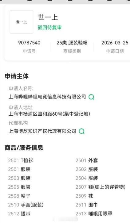 英雄联盟Zeus不认可🤣BLG申请世一上商标目前驳回待复审！Bin曾多次采