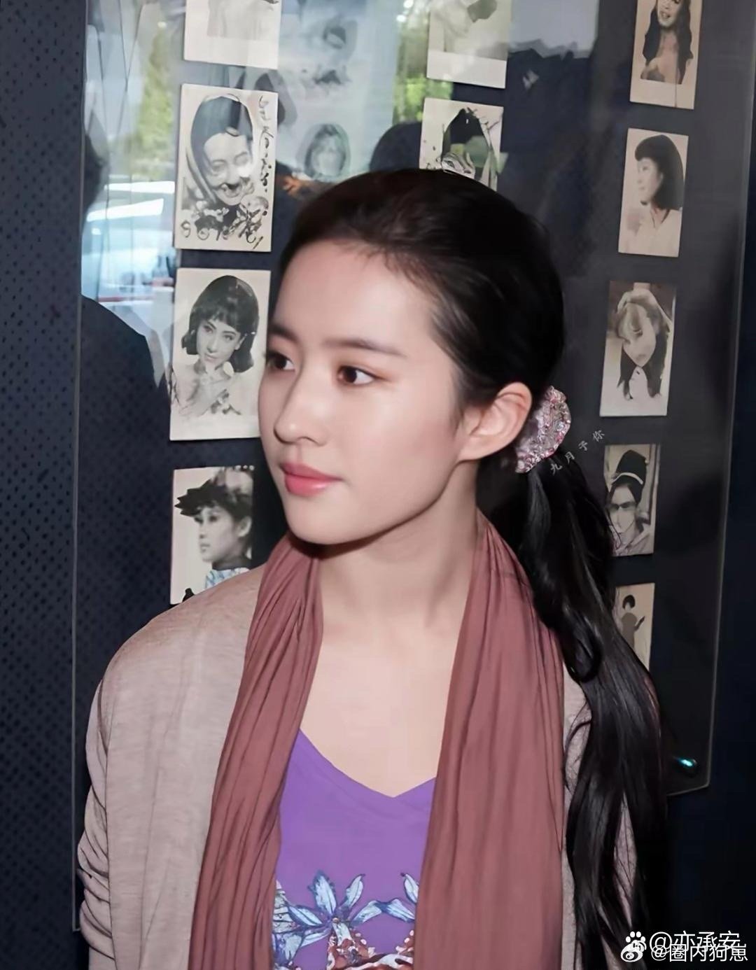 刘亦菲真的越素越绝！素颜状态下颜值依旧能打，纯天然神颜太抗打了～