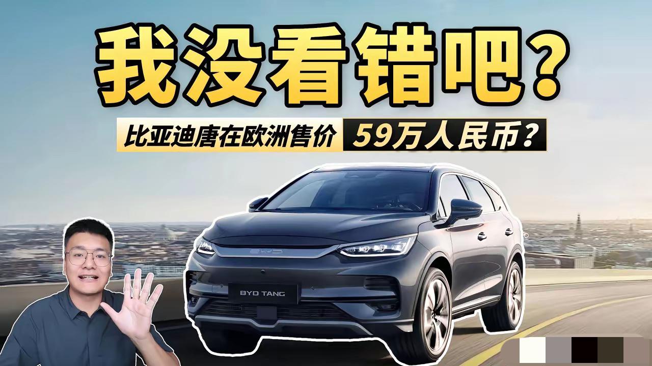 在中国：没钱就买比亚迪，有钱就买BBA。在欧洲：没钱就买BBA，有钱才买比亚迪