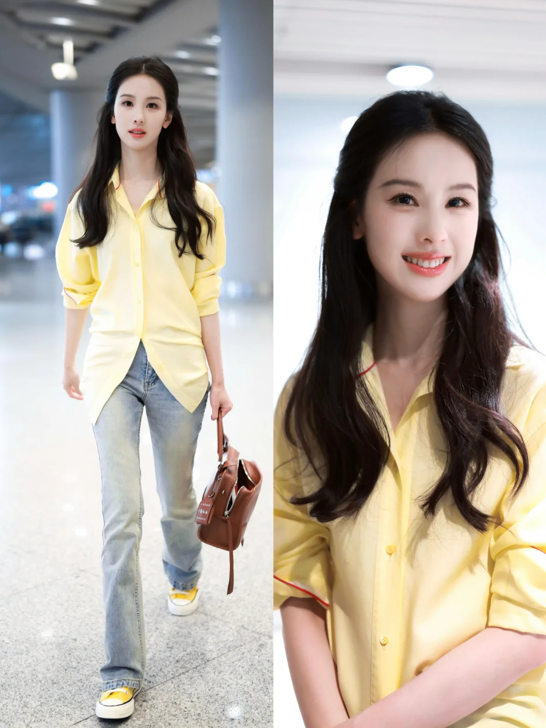陈都灵私服，少女感满满～