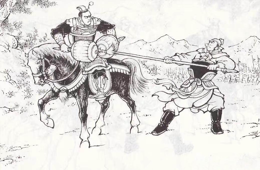 杨林攻打大魔国。秦琼带十六员瓦岗大将围攻李元霸，但非死即伤，秦琼叫苦不...