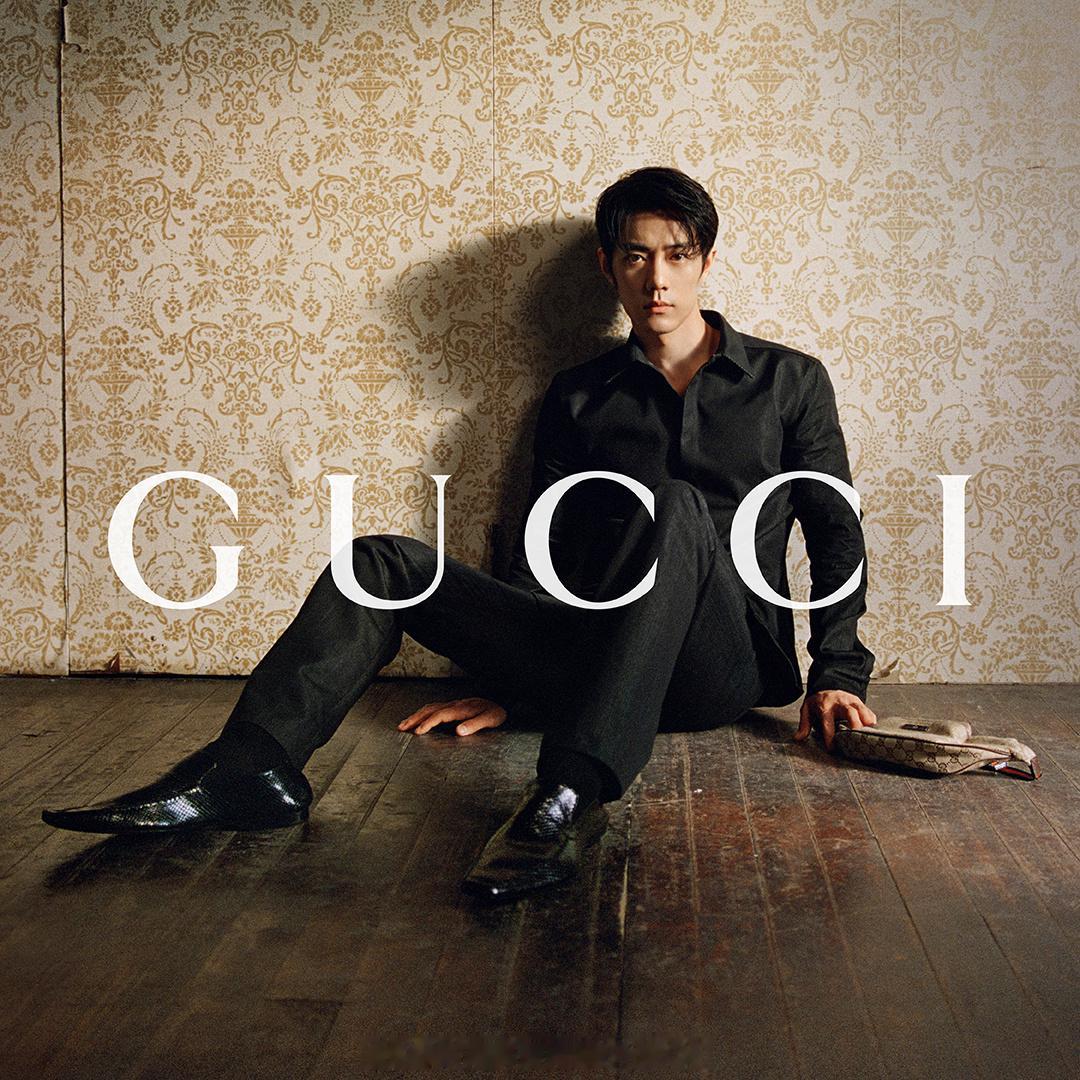 GUCCIIG、IGstory更新肖战全球广告大片，充满了张力与高级的豪门贵