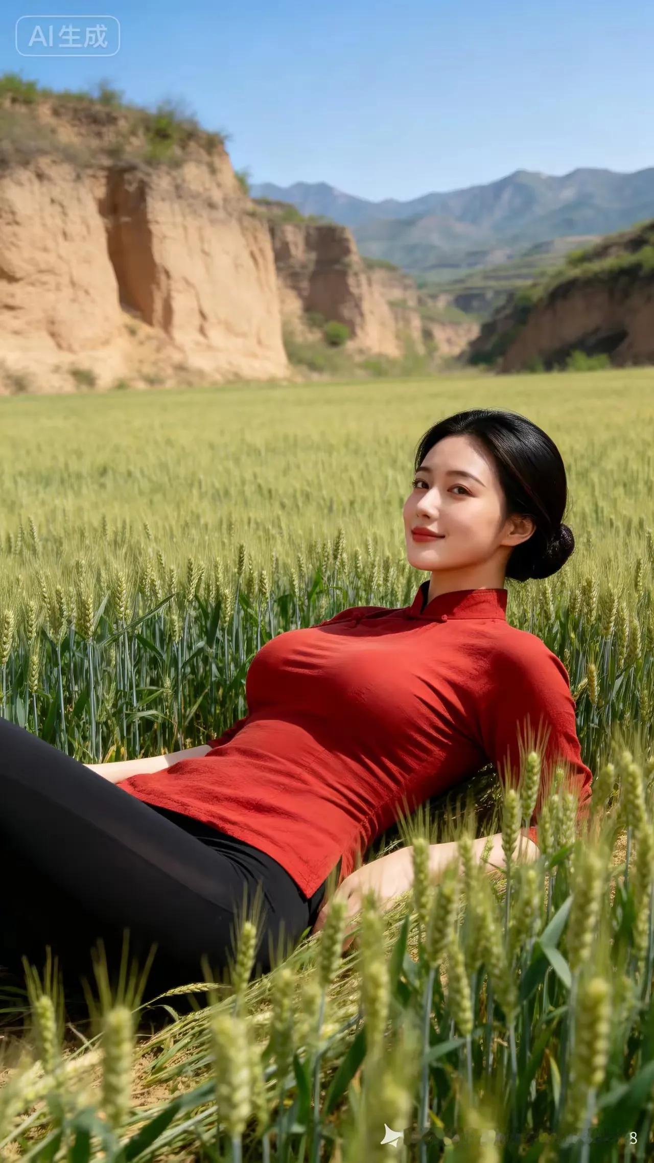 黄土高坡，天高地厚。五谷丰登，颗粒归仓。秋收时节，果实累累。泥土芳香，心情