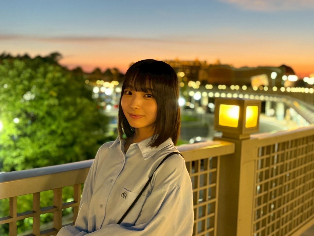 大野愛実「だいーぶ前のお写真。あれは今年の夏頃だったでしょうか。にこちゃんとお散