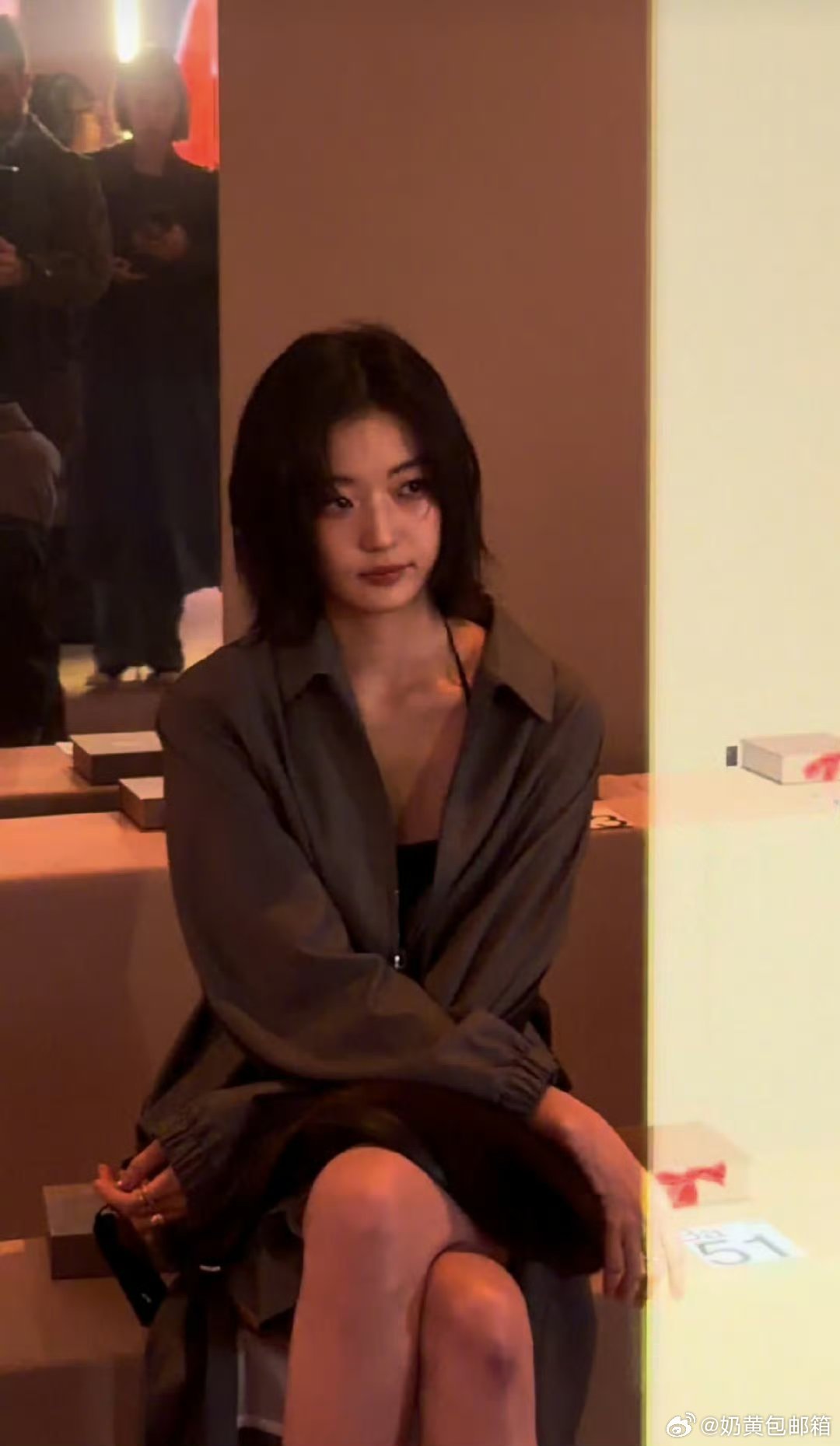 孙千米兰看秀待遇非常高级感的美！！！