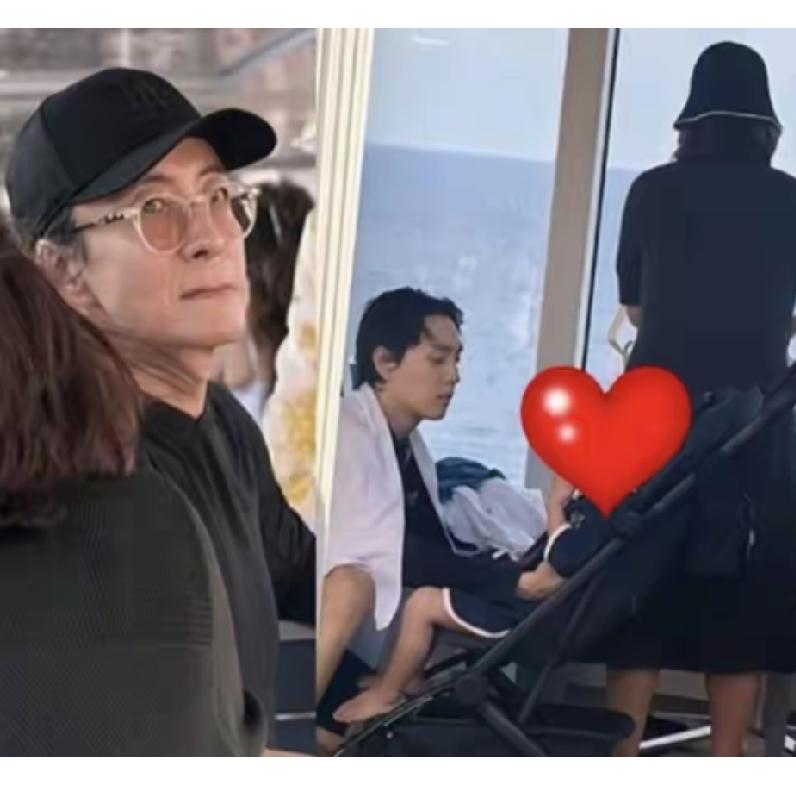 裴勇俊怎么这么老了，脖子上全是褶子，嘴像掉光了牙齿的老头，瘪瘪的，冷不防一