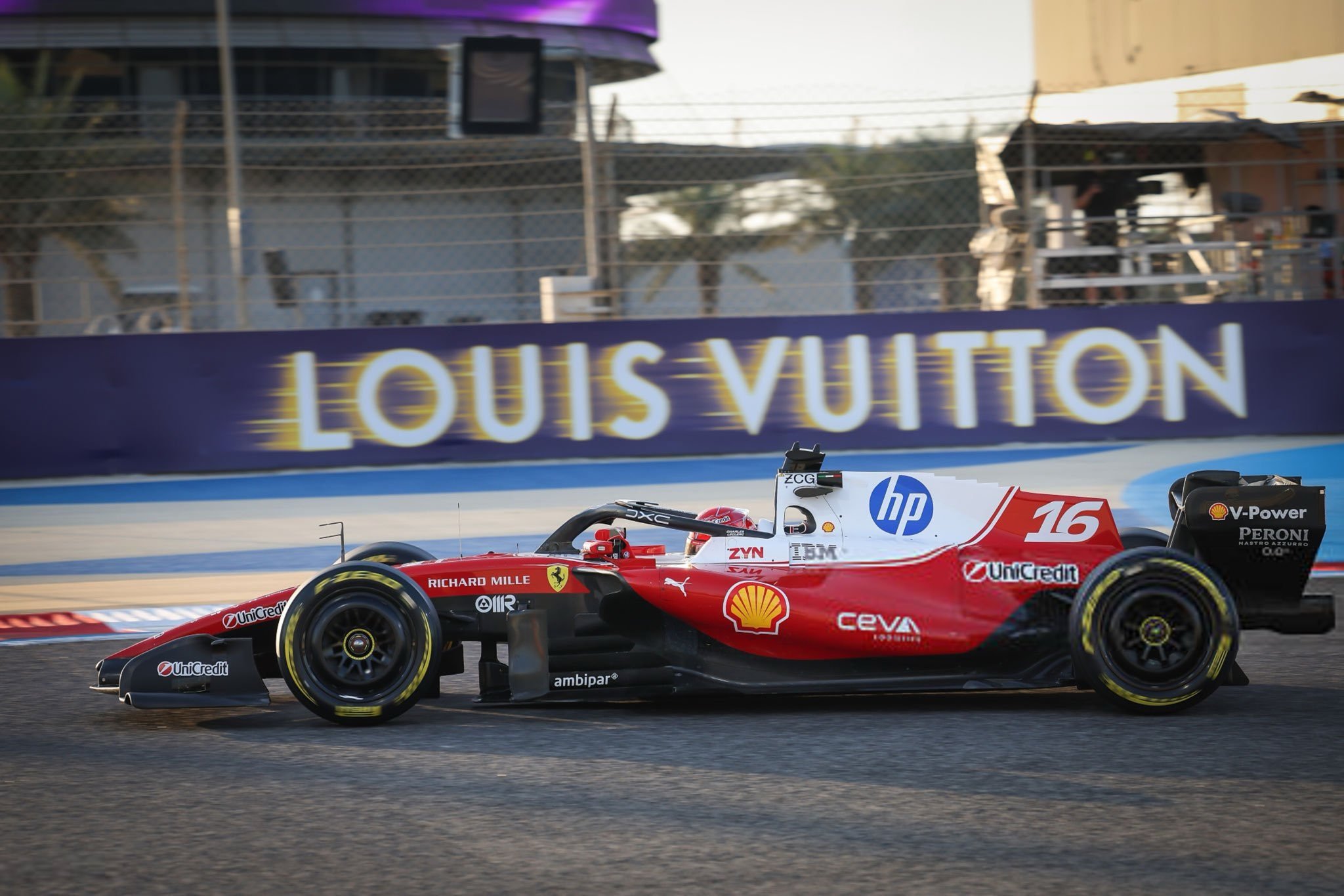 法拉利车队的四月测试计划！👀4月1日～2日将在🇮🇹穆杰罗赛道进行TPC测试