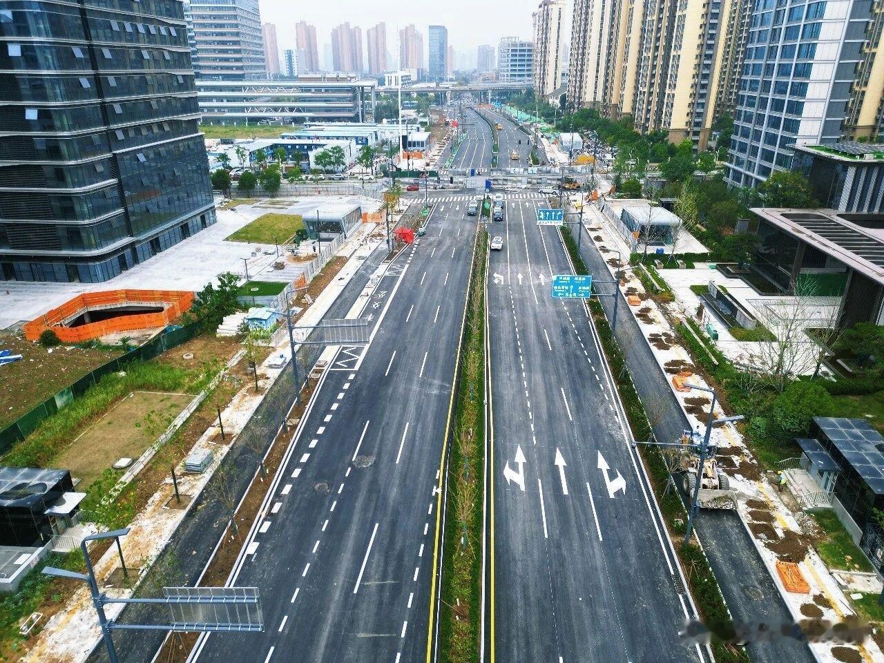 你问我答合肥东部新中心两条主干道即将通车合肥东部新中心再添两条主干道泾