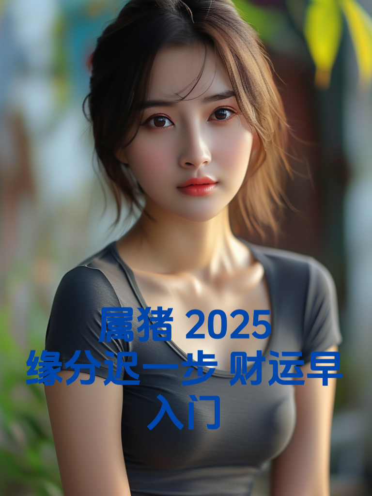 属猪2025：缘分迟一步，财运早入门