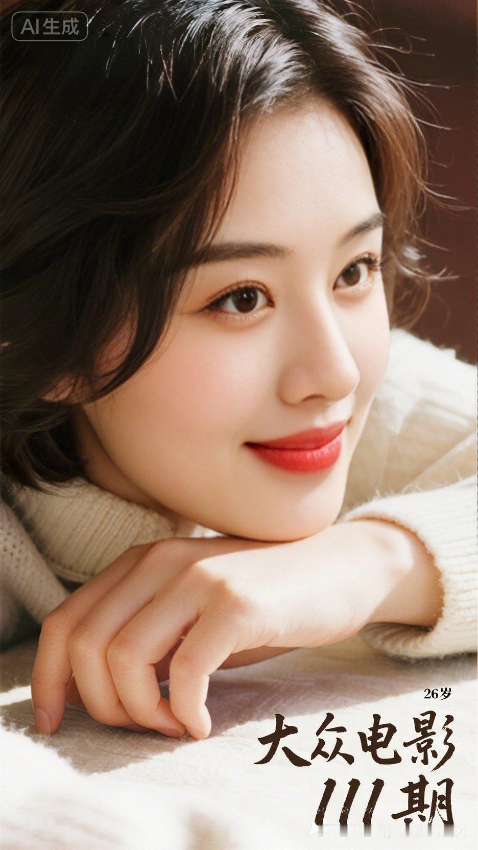 温柔笑靥，岁月静好，26岁女神，大众电影111期