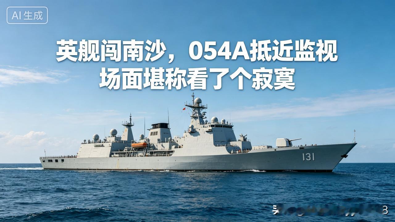 5月5日，英国海军斯佩号巡逻舰擅自闯入南沙附近海域，上演所谓“自由航行”戏码，解