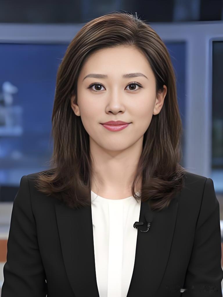 她是90后央视新锐主持人，长相清秀气质端庄，播新闻时沉稳大气咬字清晰，琴棋书画样