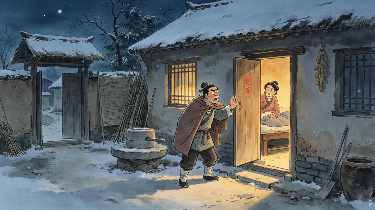 光棍刘作每到晚上，就觉得时间格外漫长，闲得发慌，常去村东头刘胜家打牌。刘胜家隔三