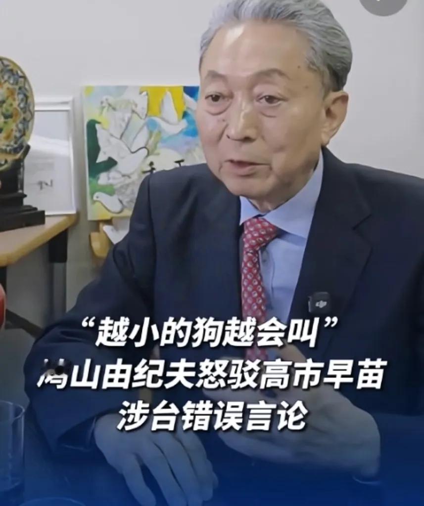 鸠山由纪夫这回算是彻底被那个高市早苗给整无语了。也难怪，现在