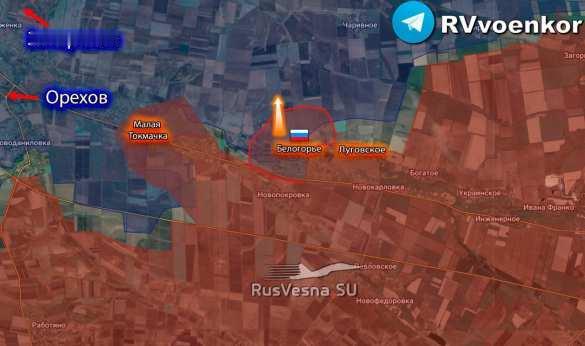 俄国防部：第聂伯集团突击部队占领了扎波罗热州的比洛希里亚定居点第聂伯集团部队
