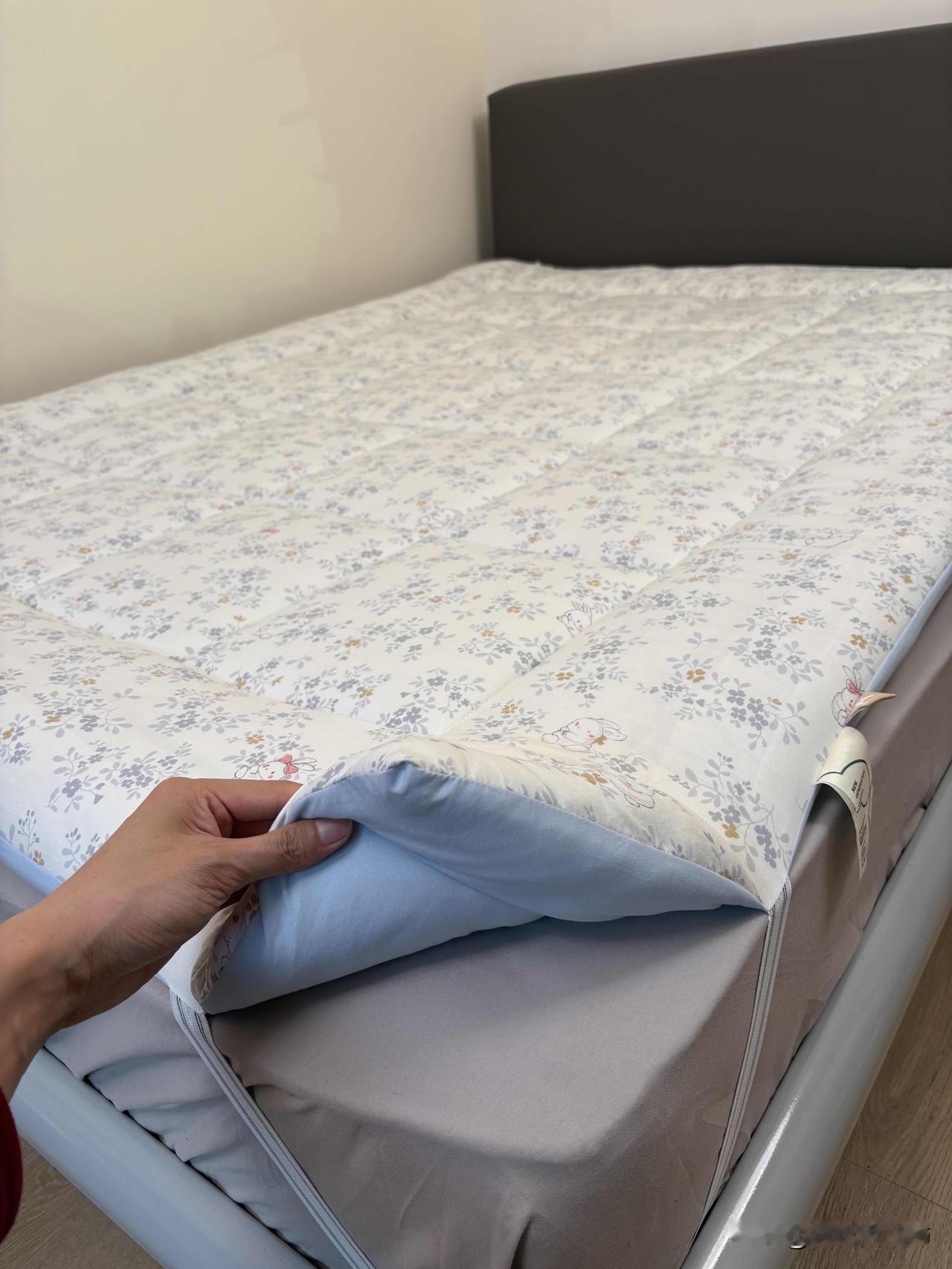 每次租房都要买的床垫，隔脏又舒服！😘不得不说这个床垫是真的太舒服了，和弹簧垫