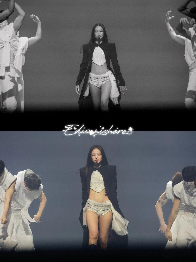 Jennie饭拍太权威了！又性感又力量感满满！