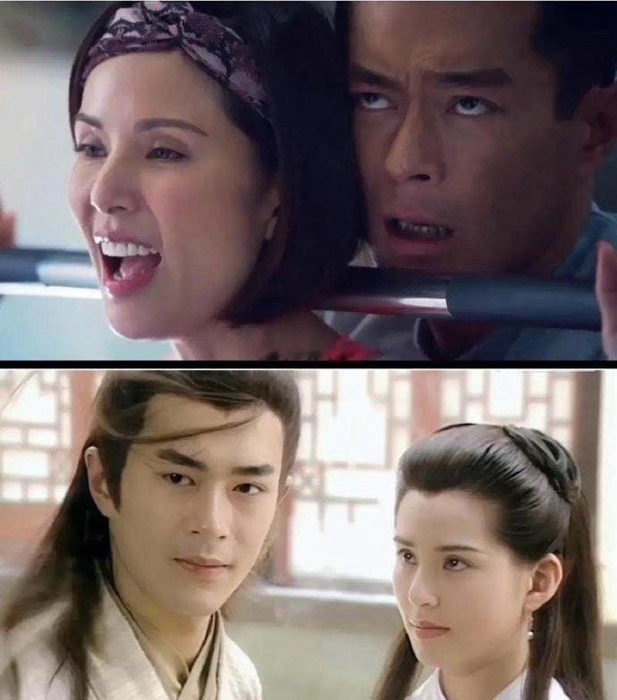曾经的“神雕侠侣”古天乐李若彤亲手毁“童年”[裂开]​​​